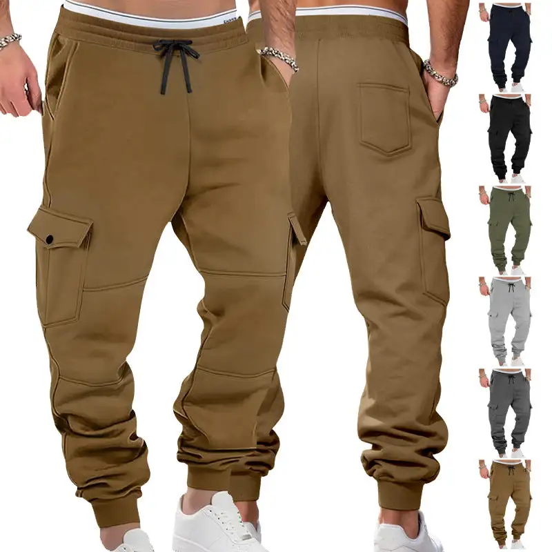 Men's Casual Jogging Pants Cargo Pockets Cargo Pants