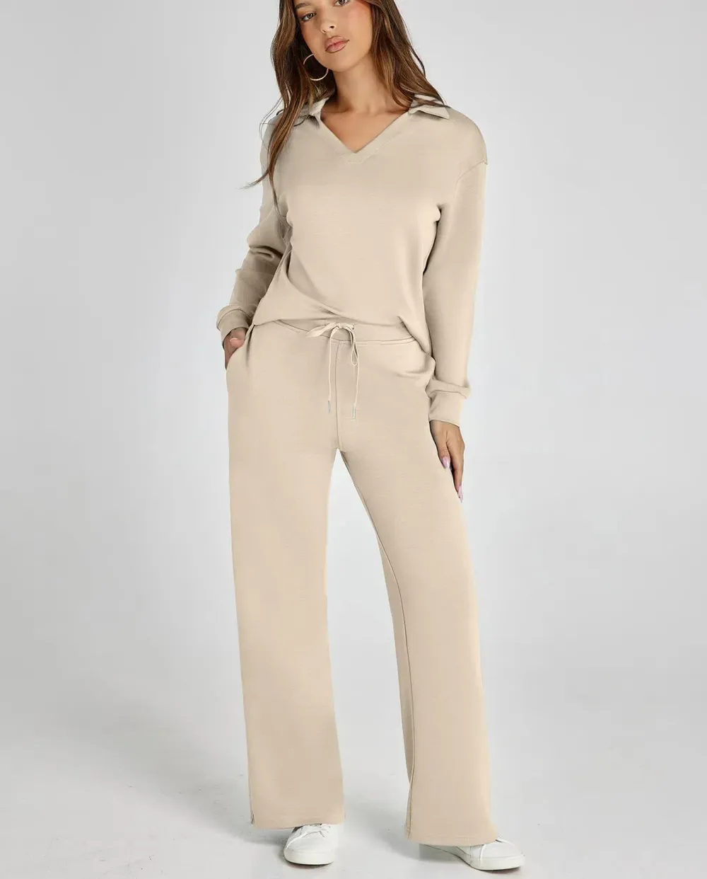 【🔥Final Day Promotion】Women's  Two-piece Casual Long-sleeved Sportswear Suit✨