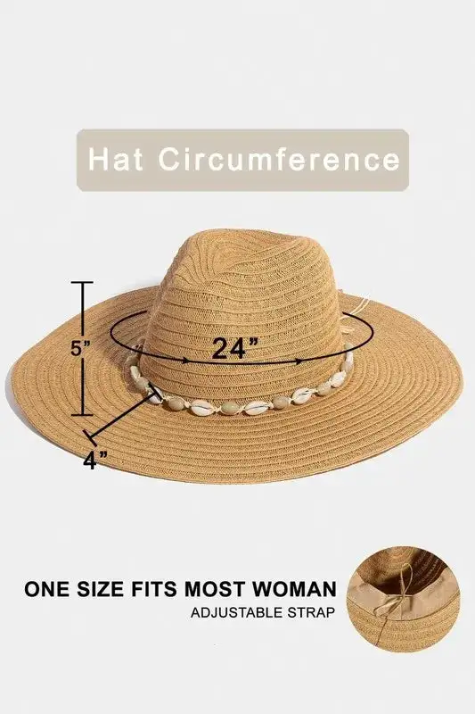 Fame Shell Beaded Hat
