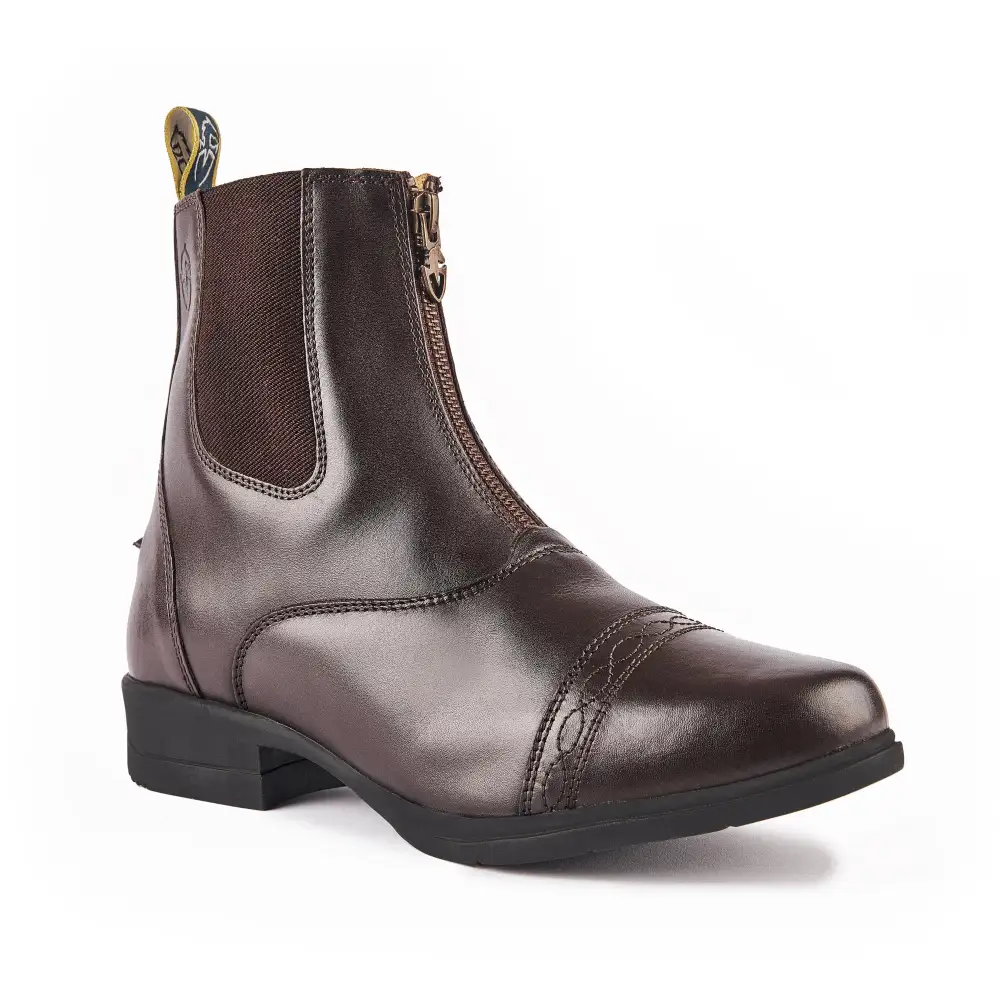 Versatile Leather Comfort Riding Boots