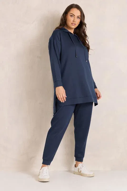 Set Navy Blue Luxe Hoodie & Joggers