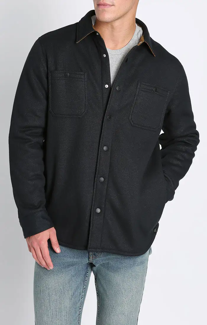 Bonded Waffle Snap Workshirt