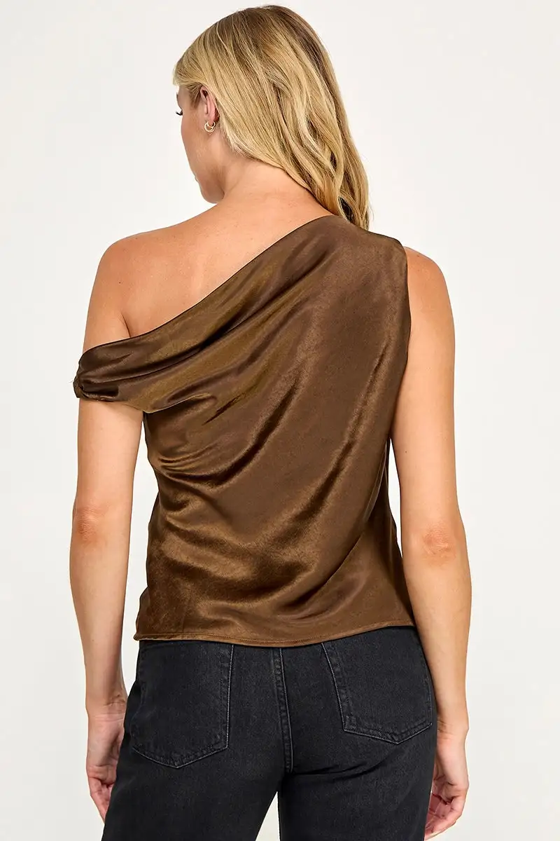 Twisted Off Shoulder Blouse