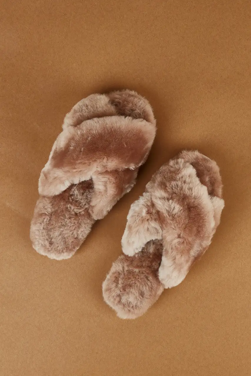 Plush Comfort Plush Lined Mule Slippers