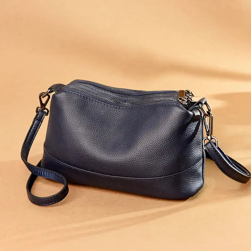 Contemporary Icon: Genuine Leather Designer Shoulder Bag