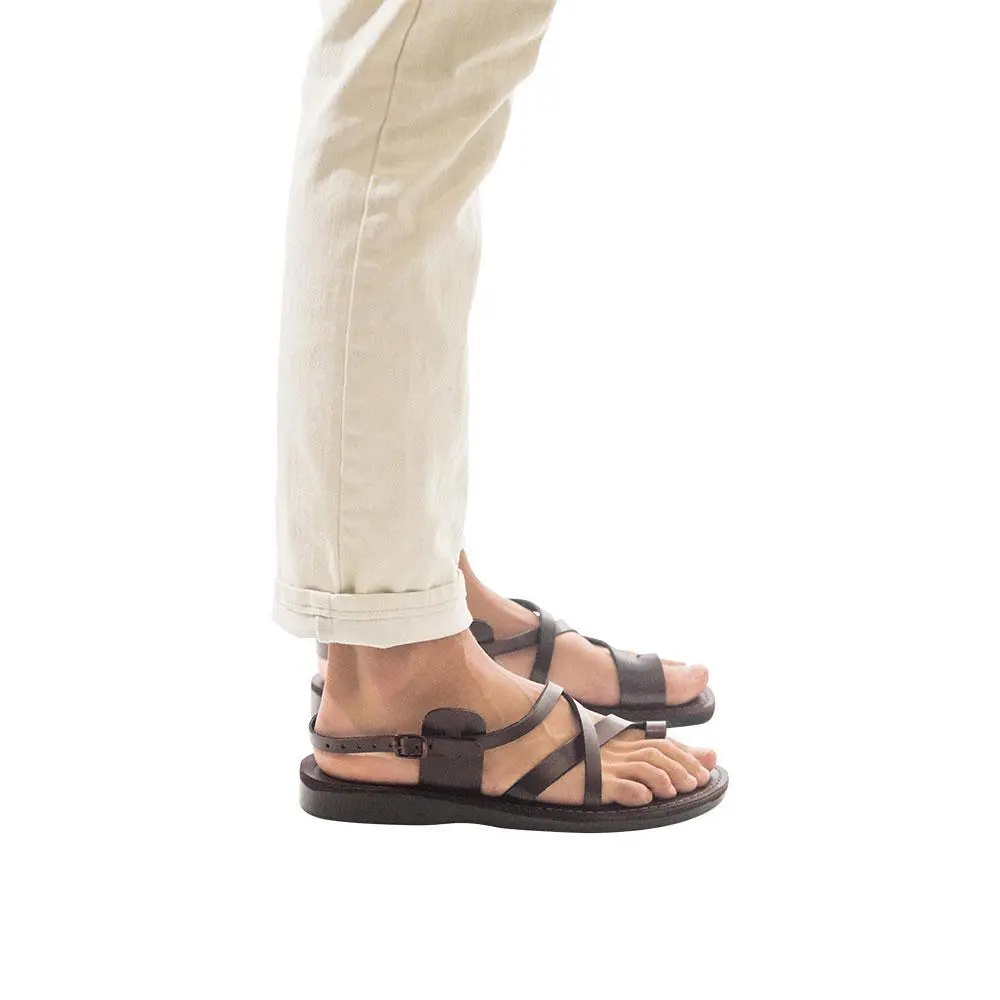 Leather Toe Loop Sandals