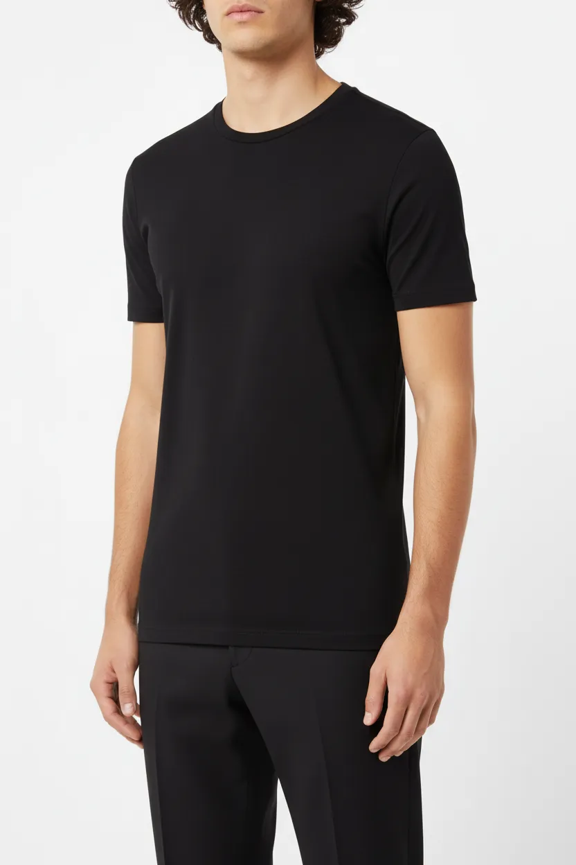 Round Neck Cotton Essential T-Shirt