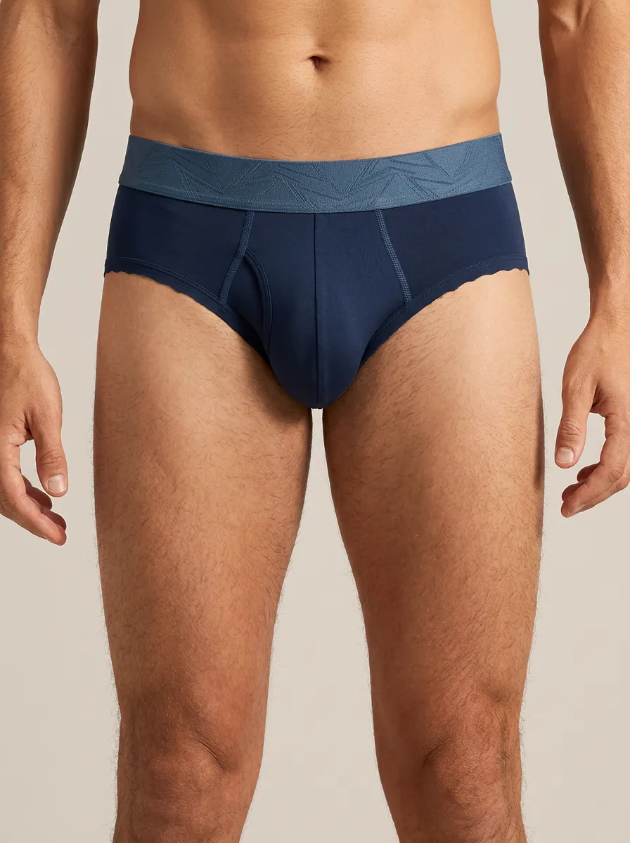 Geometric Waistband Briefs