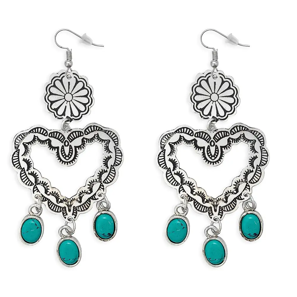 Layered Lively Artful Statement Earrings