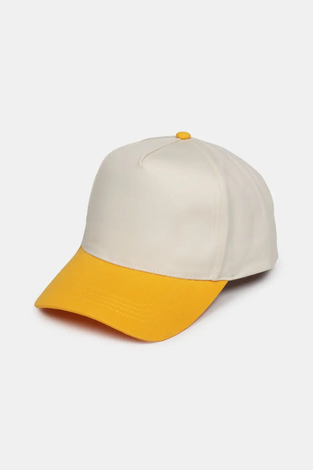 Two Tone Five Panel Panel Baseball Cap