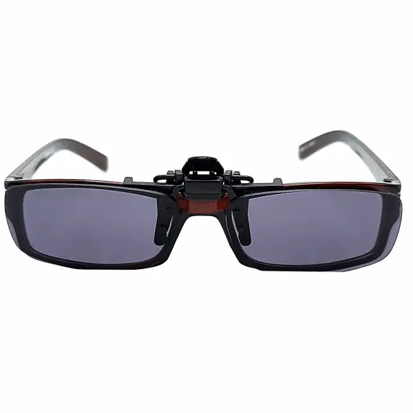 56mm Polarized Flip-Up Clip-On Sunglasses