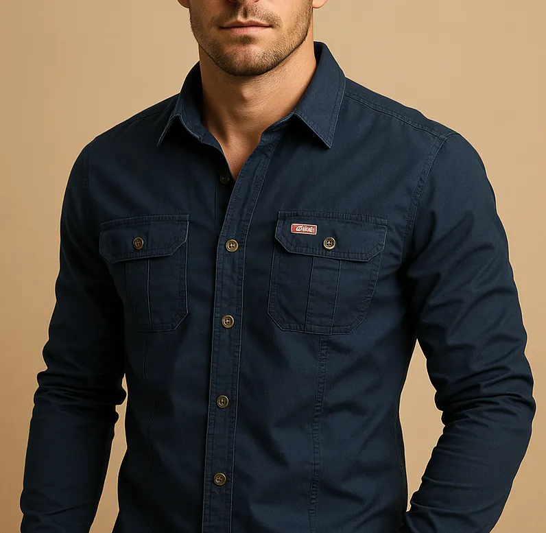 Cargo Shirt for Casual Outdoor