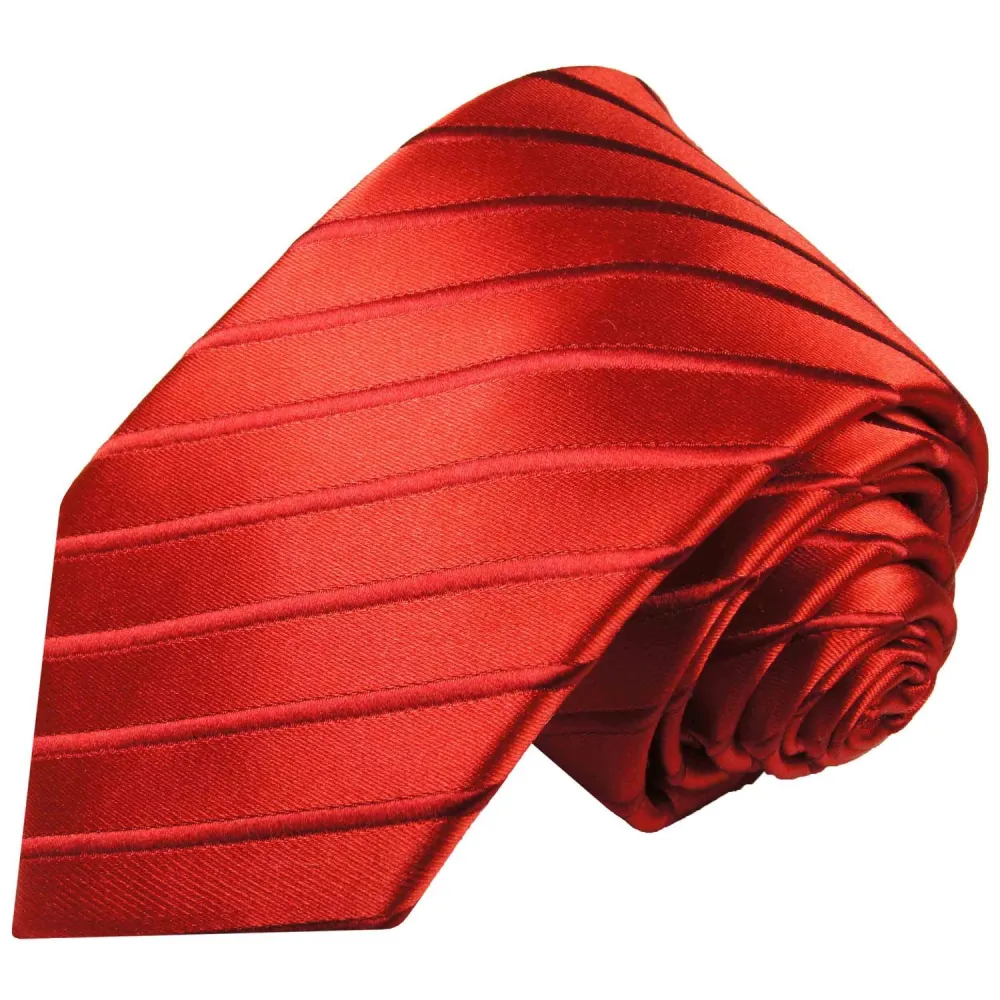 Polished Silk Striped Men's Necktie