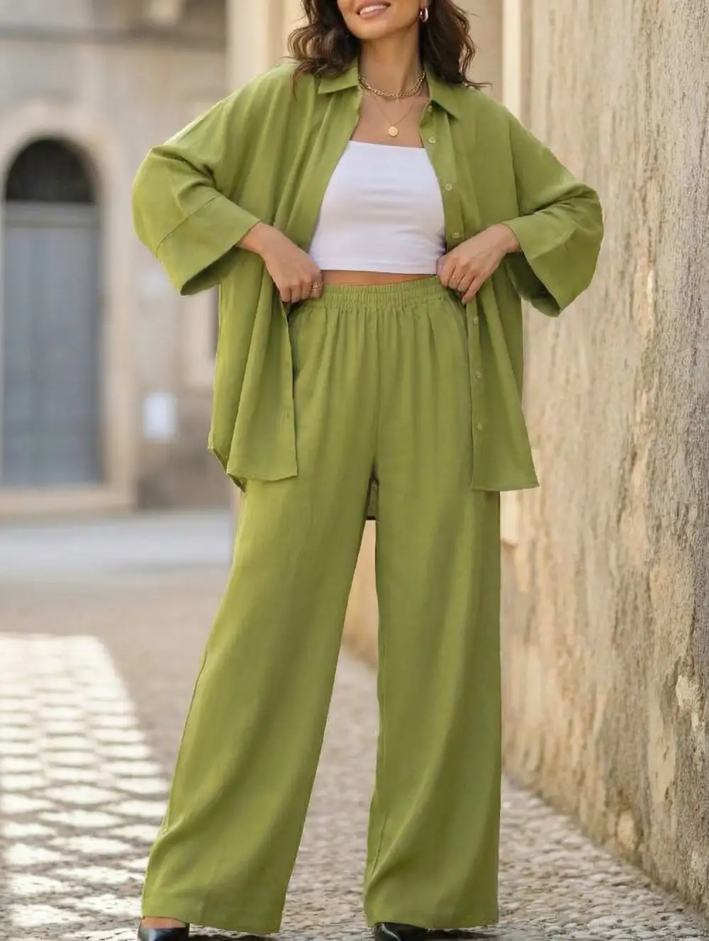 Pants Two Piece Set