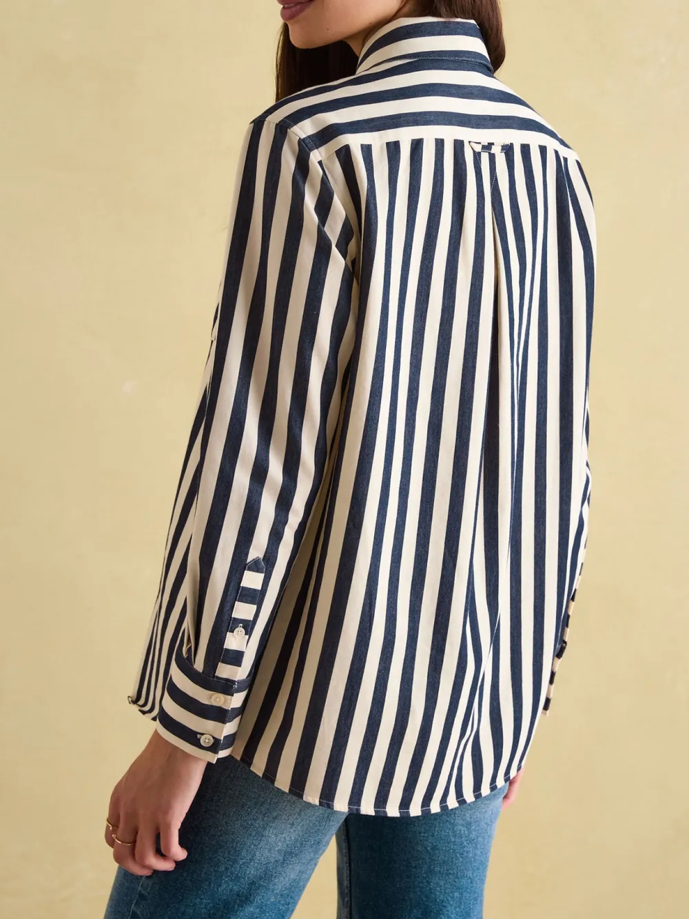 Daily Red & Cream Stripe Shirt