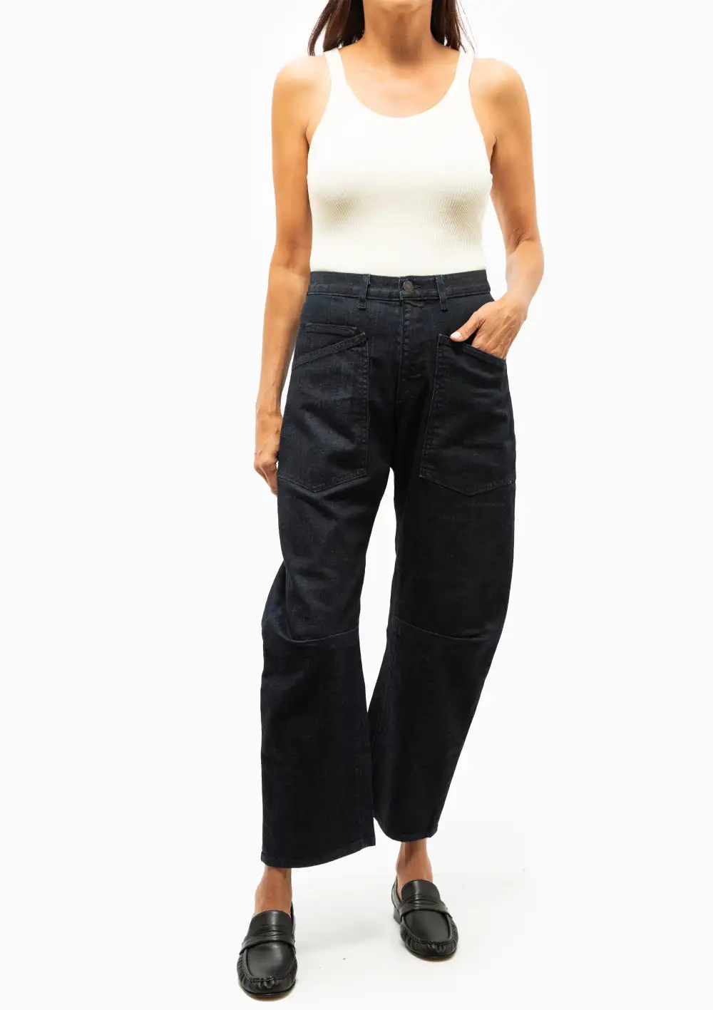 Sleeveless Sweater Shell Top