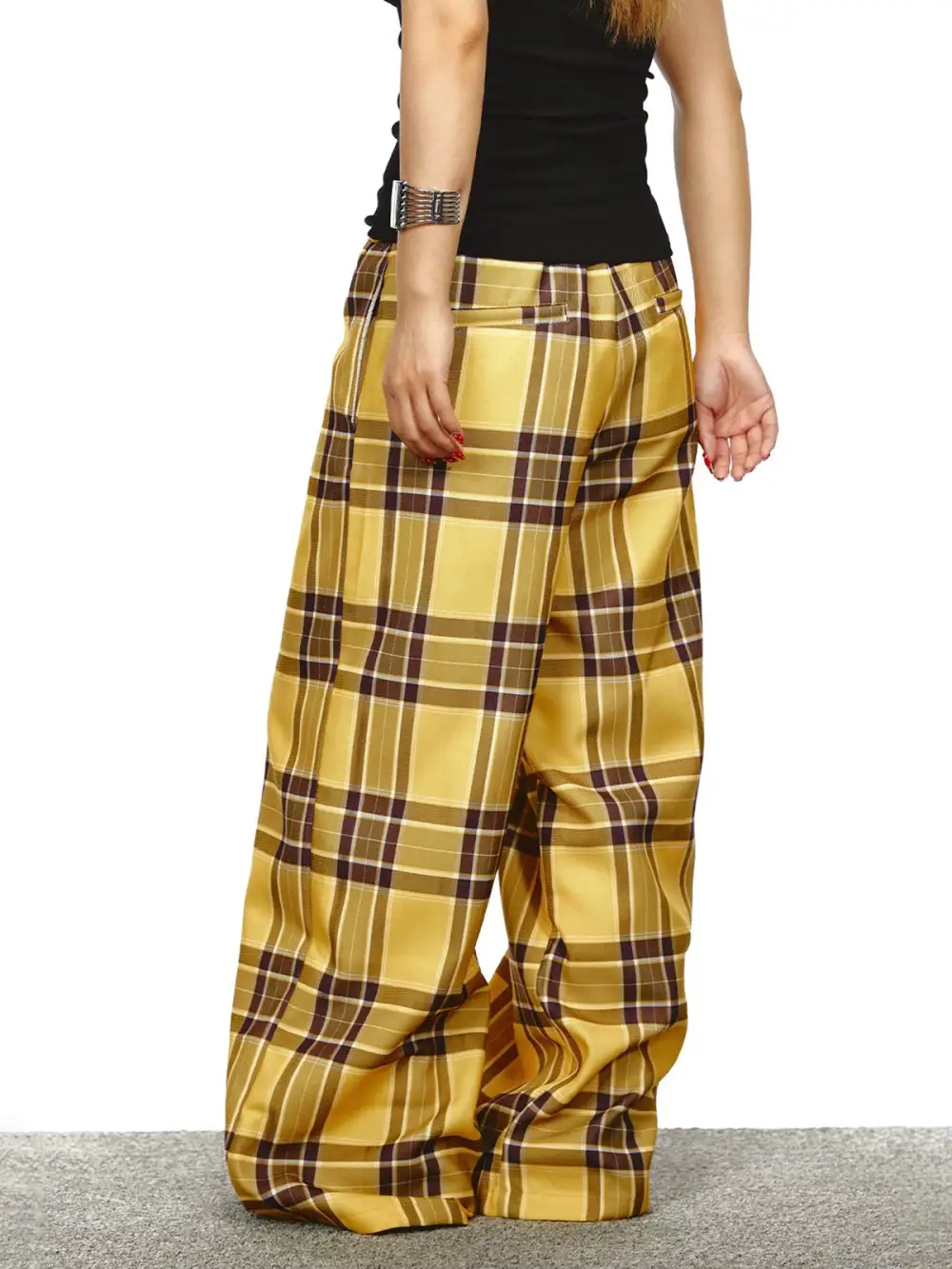 Bold Plaid Pants