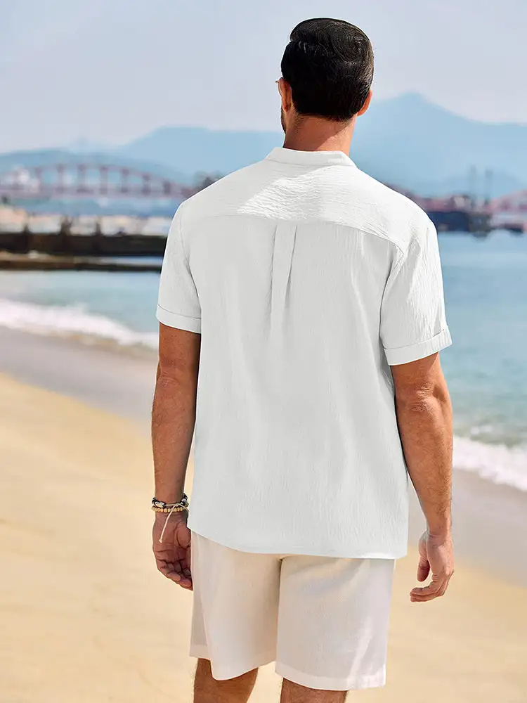 Casual Breathable Soft Henley Shirt