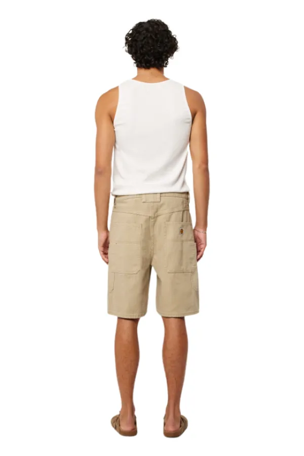 Patch Pocket Utility Canvas Shorts