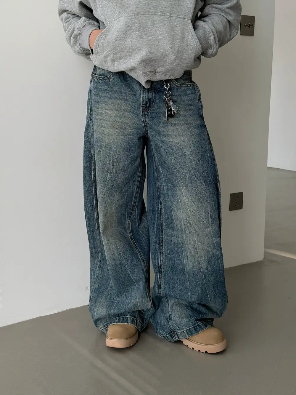 Bamboo Wash Scimitar Jeans