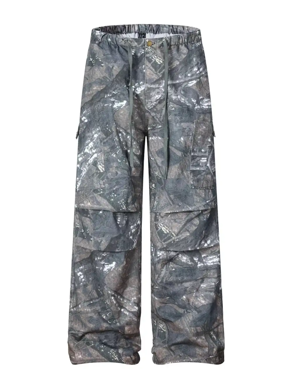 Men's Drawstring Camouflage Cargo Pants