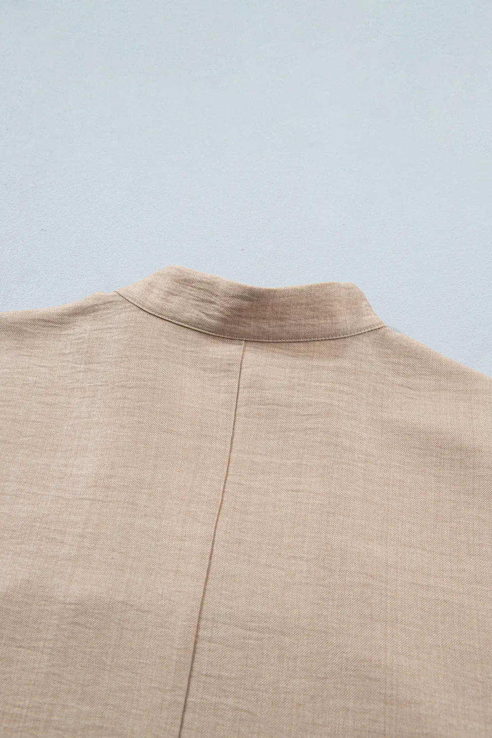 Parchment Crochet Lace Accent Pullover Blouse