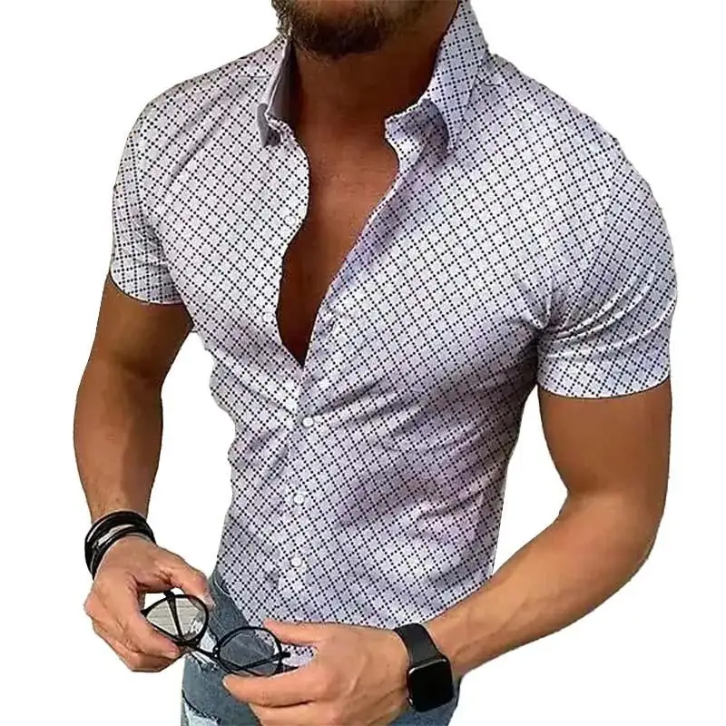 Printed Woven Textured Shirt