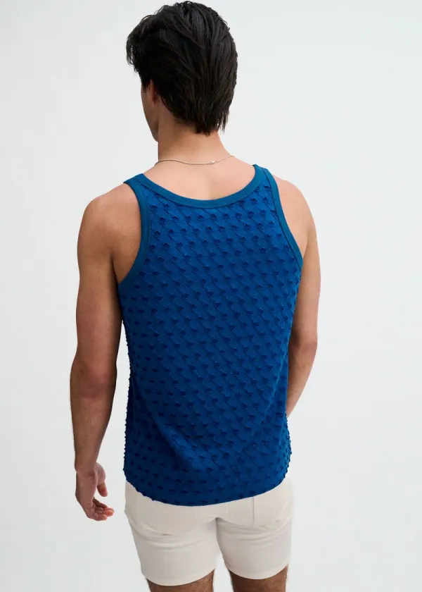 Easygoing Textured Knit Tank Top