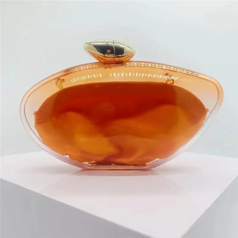 Acrylic Clear Evening Clutch
