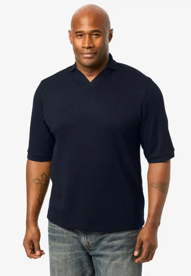 Knit Sweater Polo