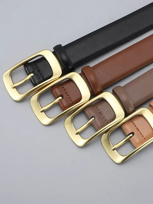Vintage Office Buckle Belt