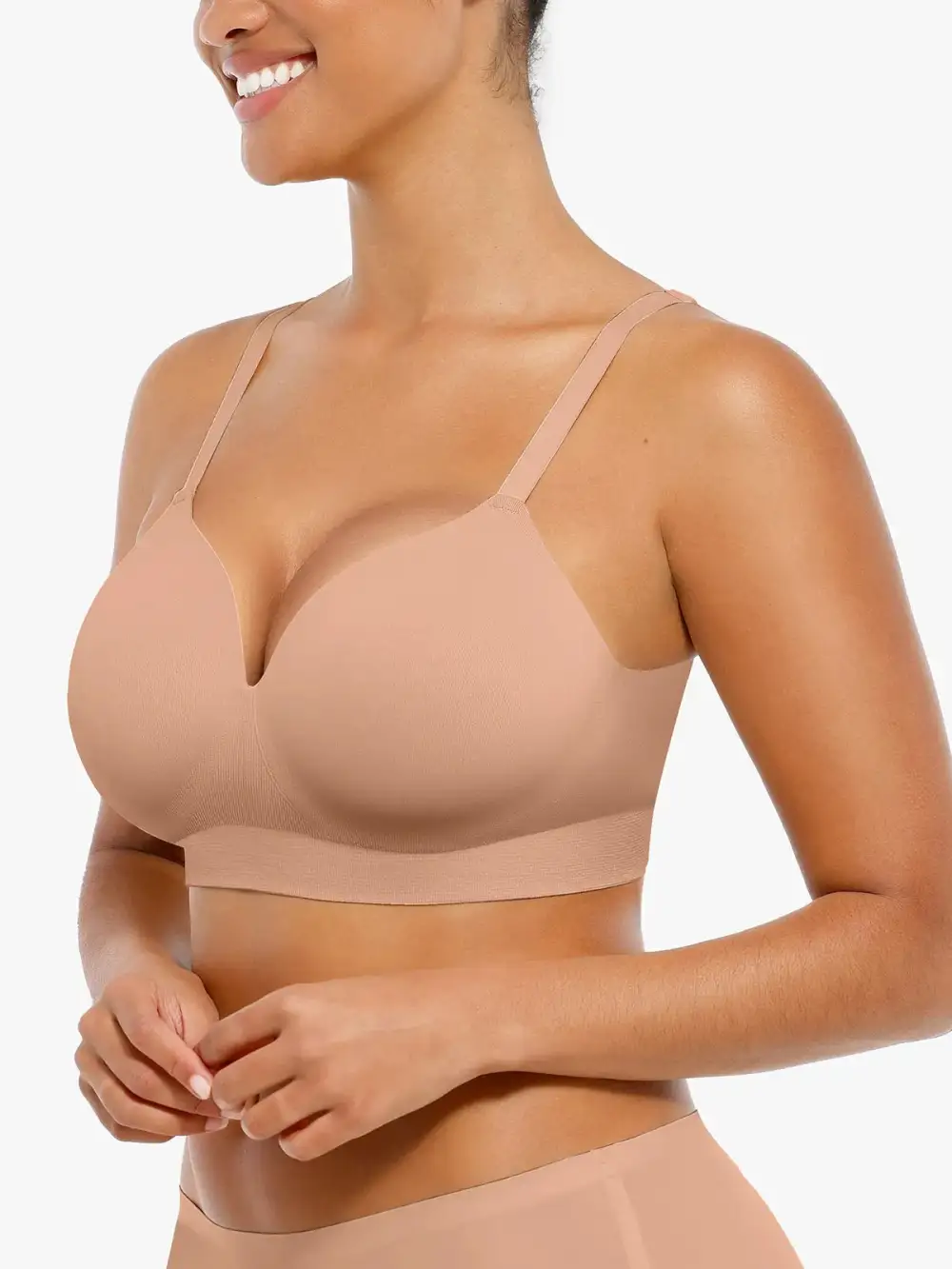 Seamless Wireless Shaping Lift Bra