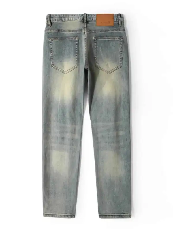 Modern Distressed Slim Fit Jeans