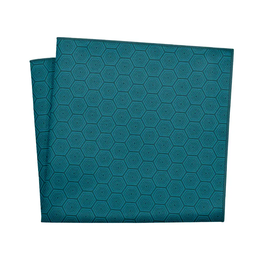 Elegant Timeless Geometric Pocket Square