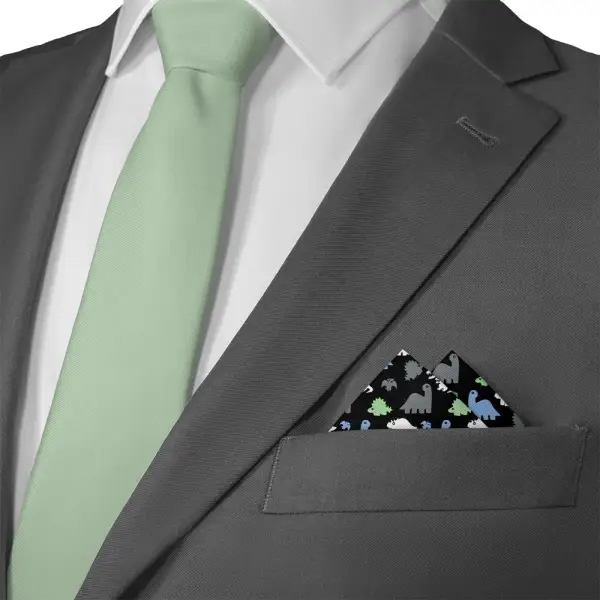 Understated Coordinated Novelty Animal Motif Pocket Square