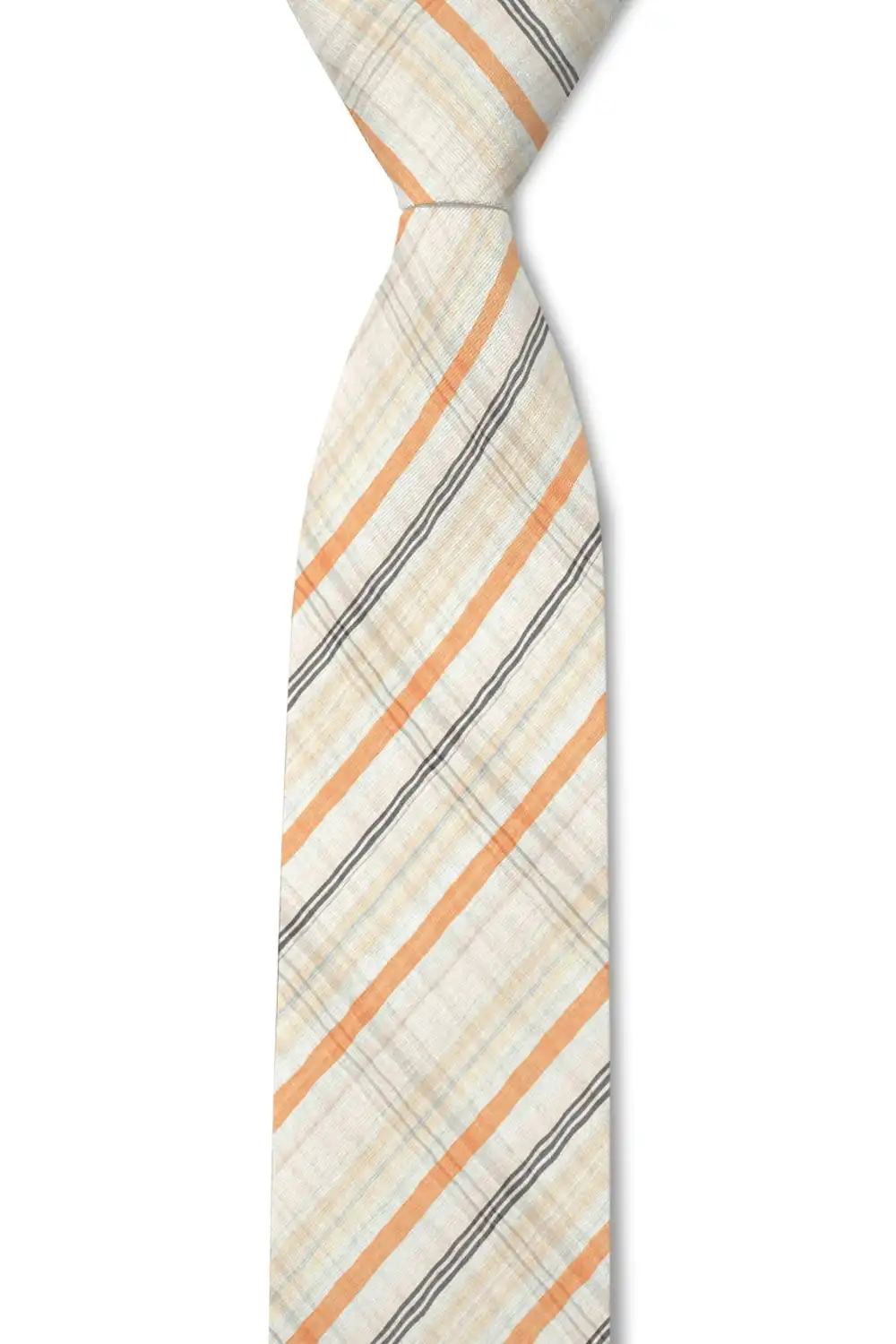 Dapper Striped Pattern Necktie
