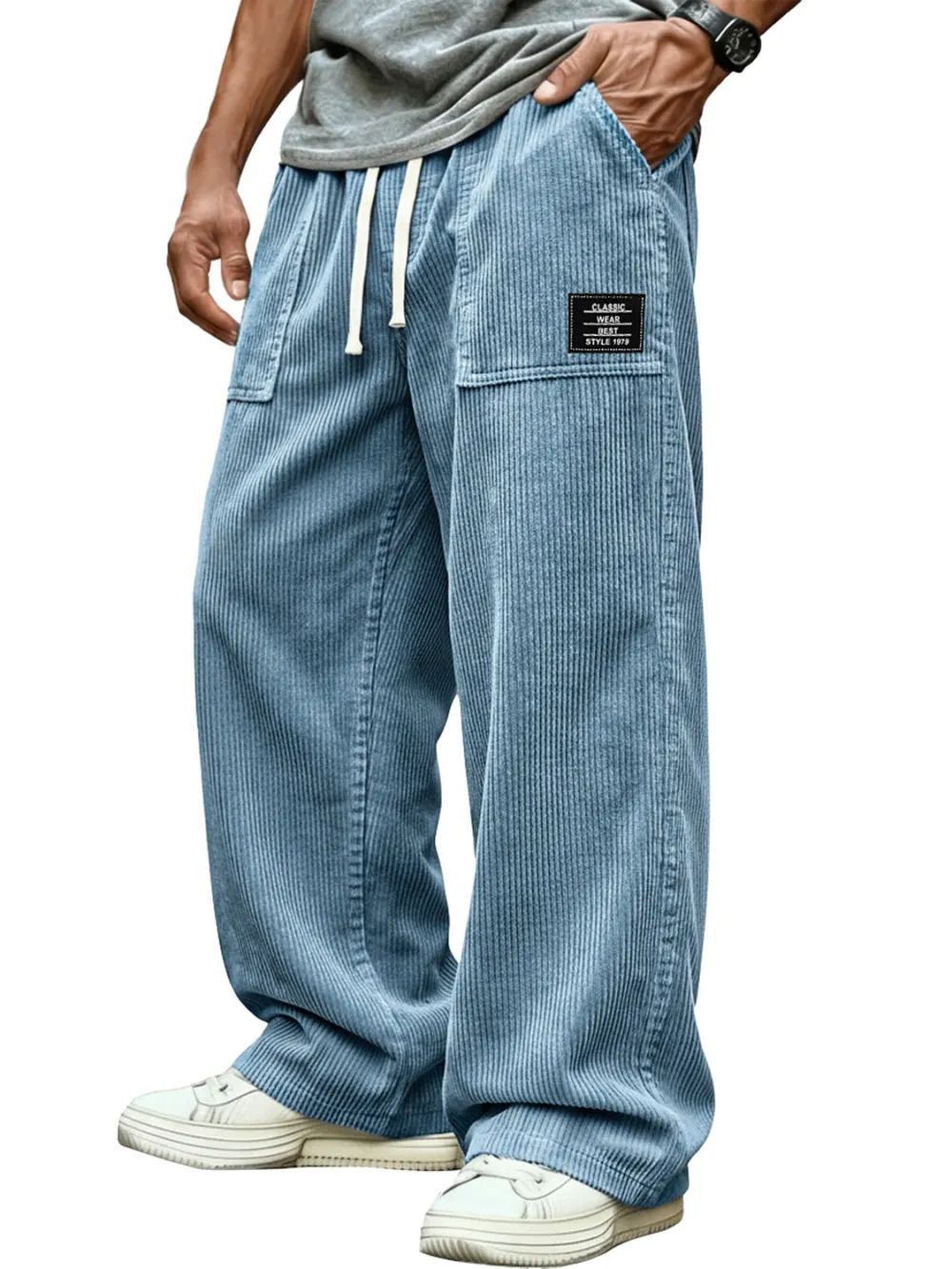 Clean Line Corduroy Utility Pocket Pants