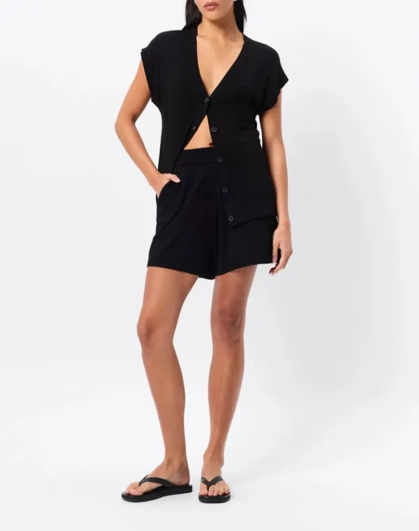 Black Knit Vest