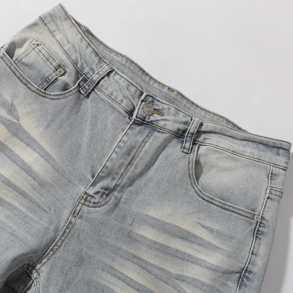 Relaxed Flare Denim Jeans