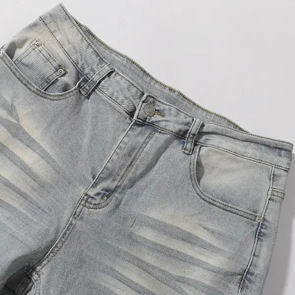 Relaxed Flare Denim Jeans