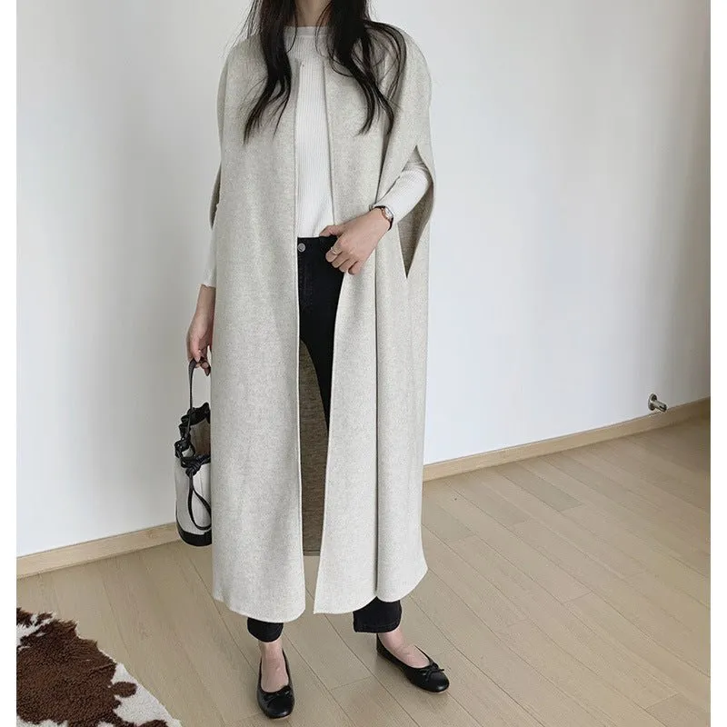 Textured Longline Coat