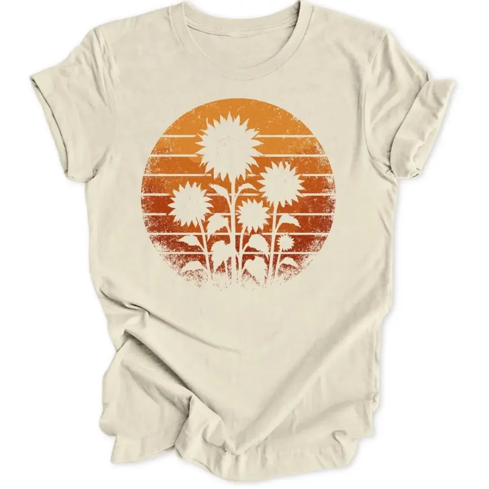 Sunflower Sunset Unisex T-Shirt