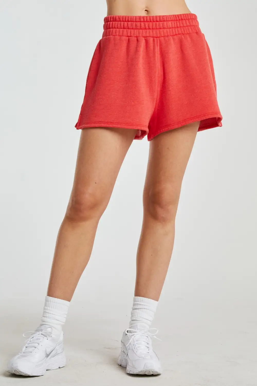 Relaxed French-Terry Sweatshorts