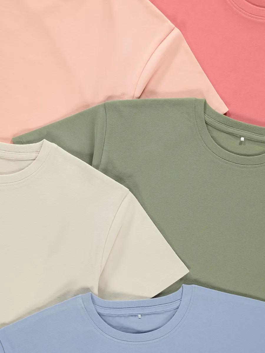Colourful Boxy T Shirts 5 Pack
