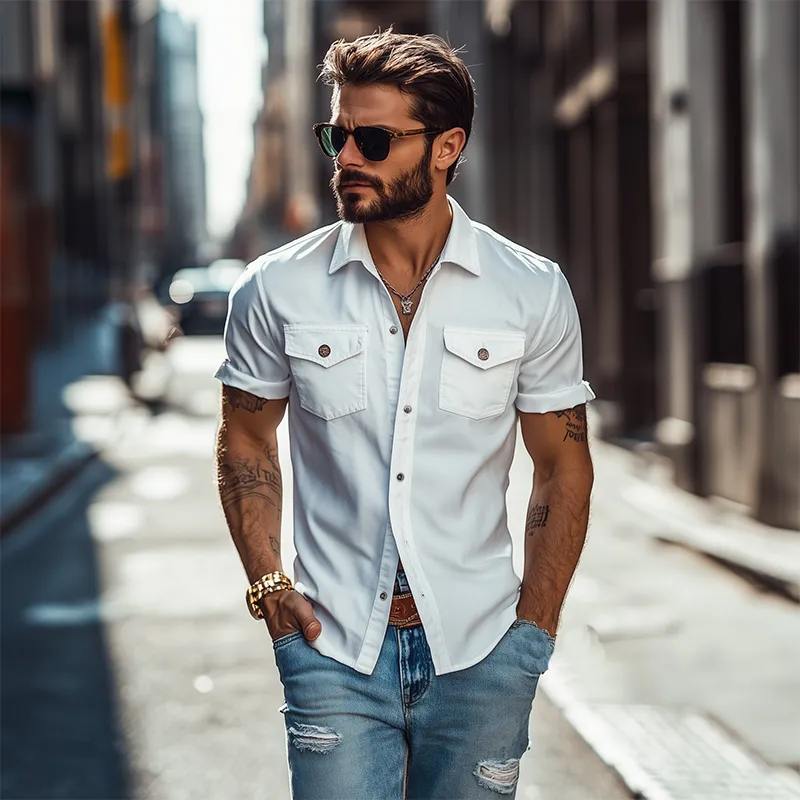 Cotton Utility Shirt