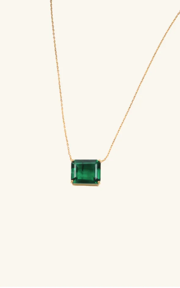 Square Diamond Necklace