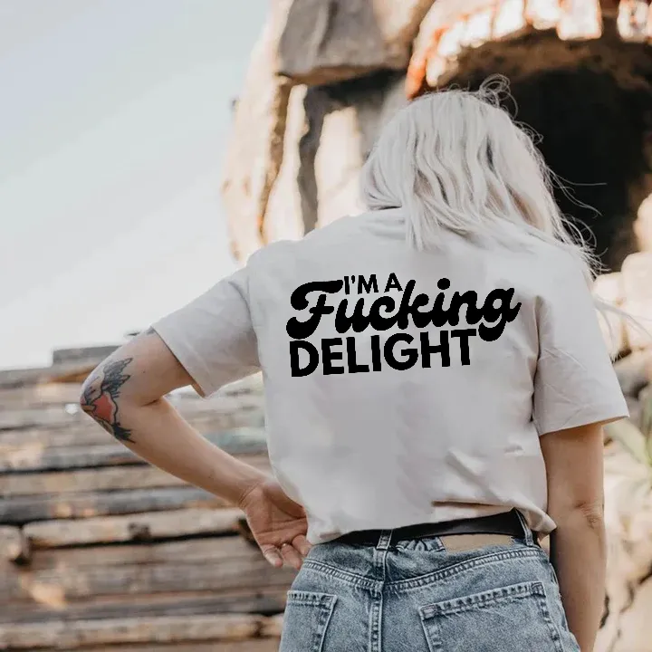 Letter Print T-shirt