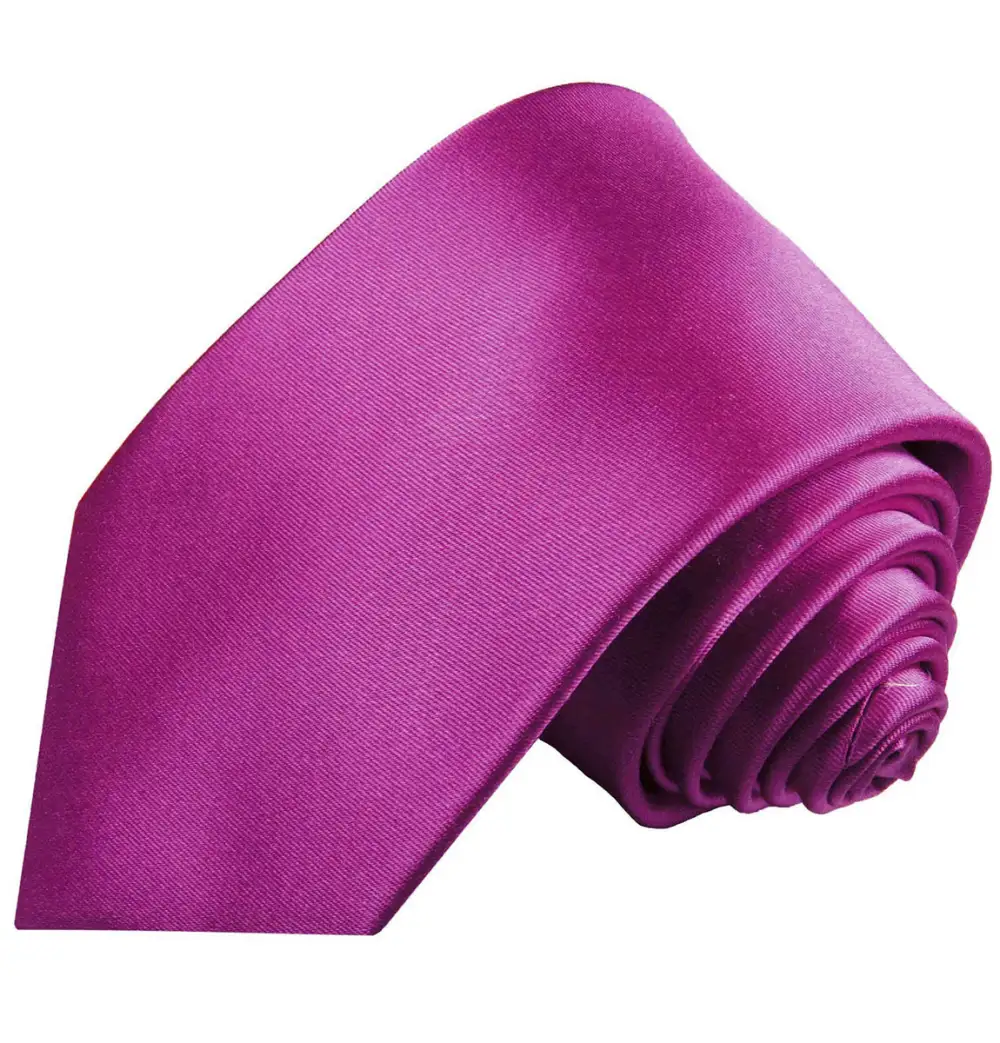 Formal Solid Men's Necktie With Pocket Square