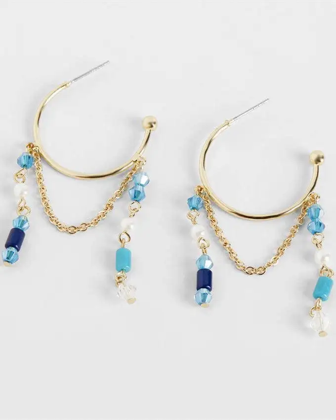 Beaded Refined Fashion Earrings