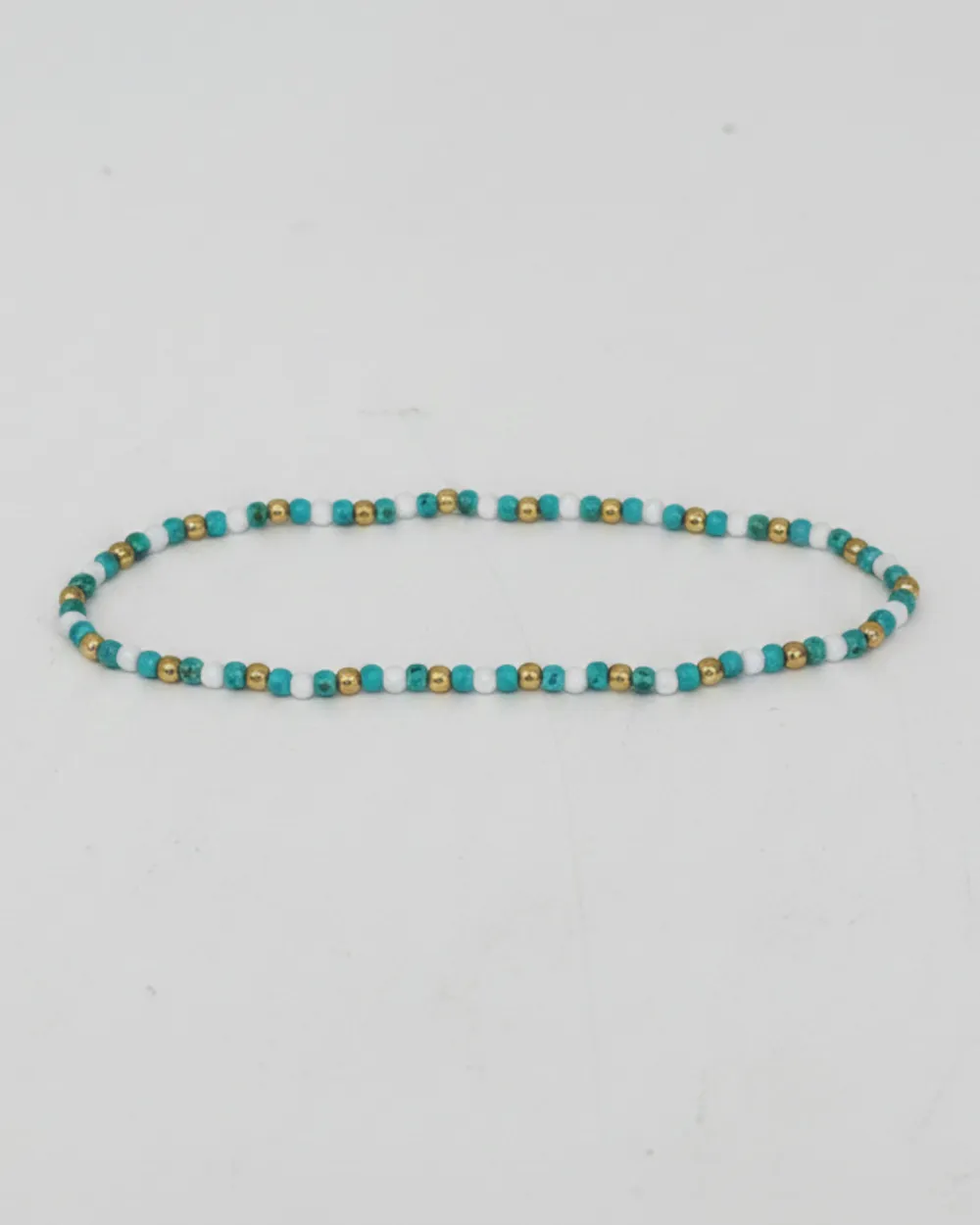Faux Stone Stretch Bracelet
